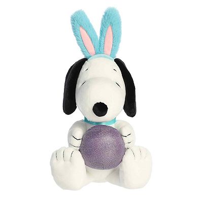 Aurora Medium Adorable Stuffed Animal 11" Easter Snoopy With Egg Peanuts
