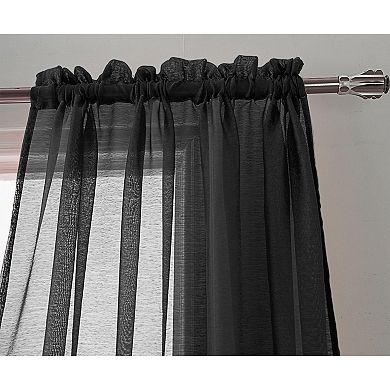 Celine Sheer Luxurious Modern Design Curtain Panel