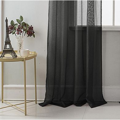 Celine Sheer Luxurious Modern Design Curtain Panel