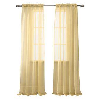 Celine Sheer Luxurious Modern Design Curtain Panel