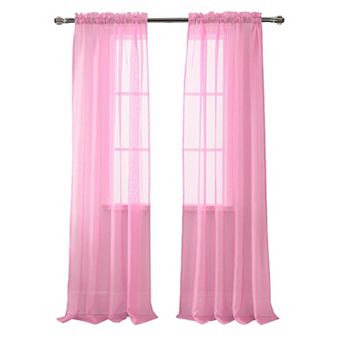 Celine Sheer Luxurious Modern Design Curtain Panel