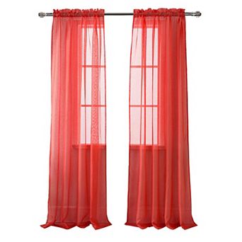 Celine Sheer Luxurious Modern Design Curtain Panel