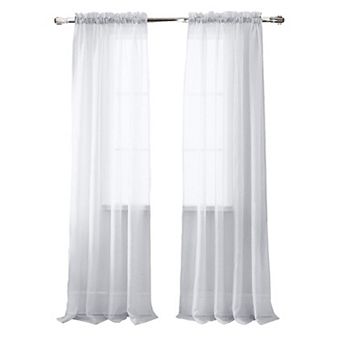 Celine Sheer Luxurious Modern Design Curtain Panel