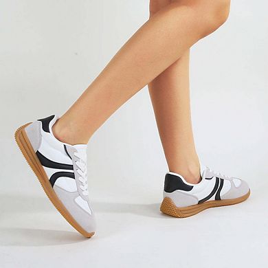 Lorna Stripe Retro Sneakers