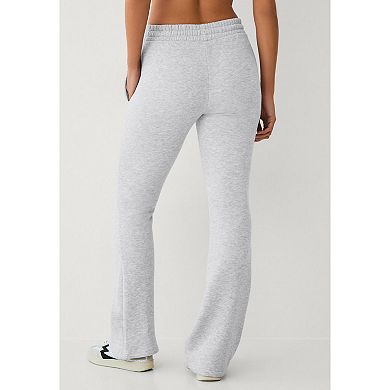 ellos Plus Size Bootcut Fleece Sweatpants