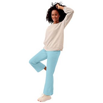 ellos Plus Size Bootcut Fleece Sweatpants