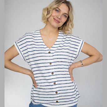 Whitney Stripe Top
