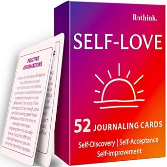 QUOKKA Self-Love Cards 52 Reflection & Gratitude Prompts for Mindful Growth for Women and Men