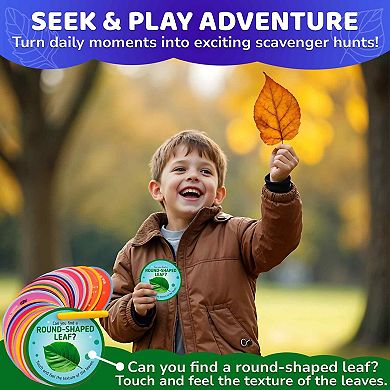 QUOKKA Outdoor Scavenger Hunt for Kids 50 Activity Cards for Fun Learning & Play