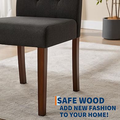 IDEALHOUSE Dining Chairs Set of 2 Modern Parsons Kitchen 31Inch