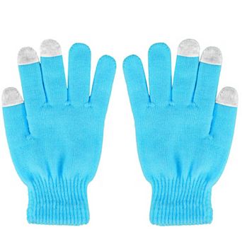 Touchscreen Winter Gloves Unisex Knit, Warm & Windproof