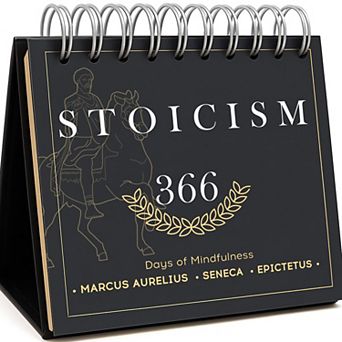 QUOKKA Calendar Stoicism 365 Daily Quotes & Stoic Affirmations for Strength & Resilience for Adults