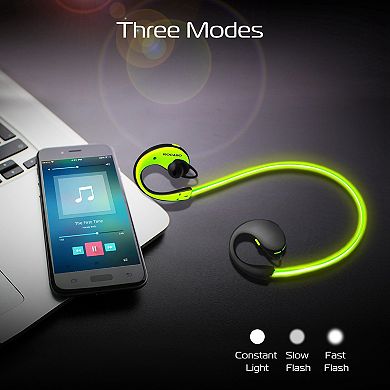 Wireless Sports Neckband Headphones V4.1 Sweatproof with Mic