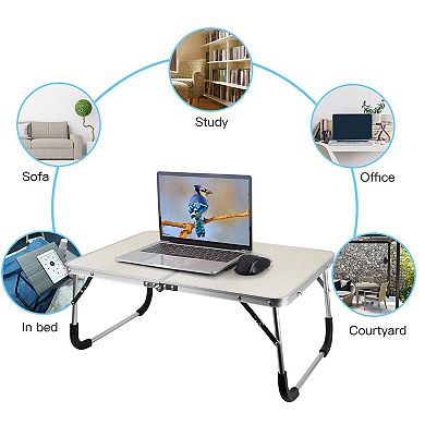 Foldable Lap Tray Table for Laptop, Bed, Sofa, Dorm