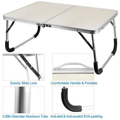 Foldable Lap Tray Table for Laptop, Bed, Sofa, Dorm