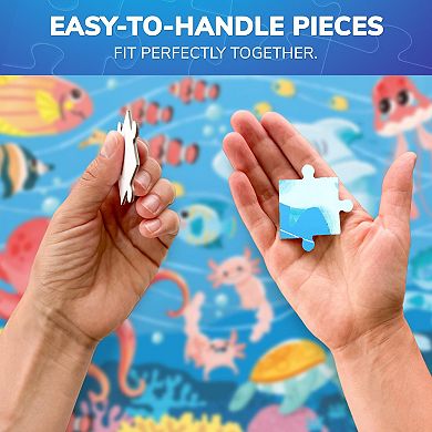 QUOKKA Jigsaw Puzzles 30 Pcs Sea World for Kids 3-5 Years - Learning Puzzles - Educational Toys