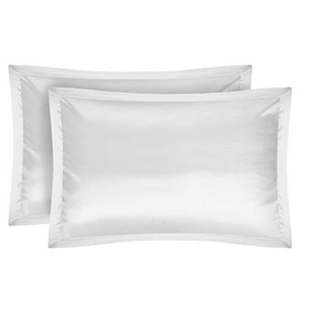 2 Pack Satin Pillowcases Queen Size Silky Soft Pillow Covers for Hair & Skin Care