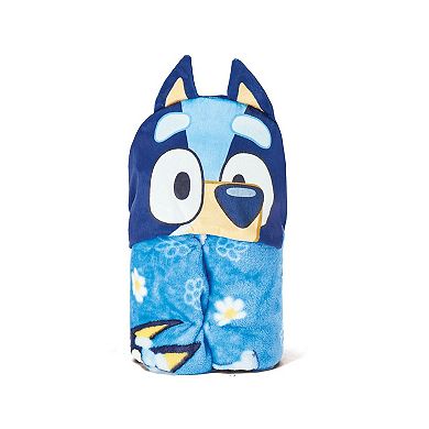 Bluey Dance Away Hooded Throw 40x50 inches