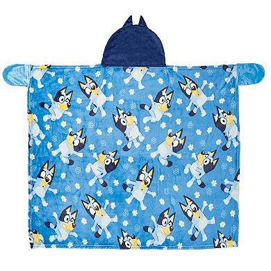 Bluey Dance Away Hooded Throw 40x50 inches