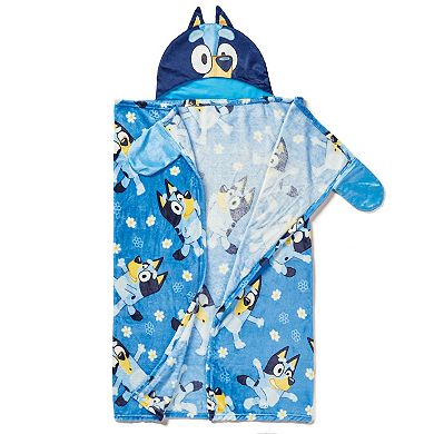 Bluey Dance Away Hooded Throw 40x50 inches