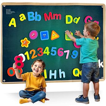 QUOKKA Felt Board - Social Preschool Learning ABC - Educational Flannel Toy for Kids 3-5 Years