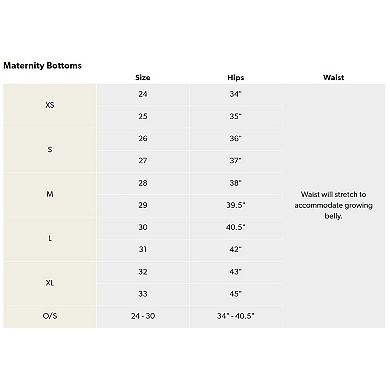 Maternity Low Rise Wide Leg Maternity Jeans