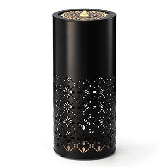 Glitzhome 23.5"H Metal Cutout Pattern Fountain, Garden Water Fountain for Outdoor Use