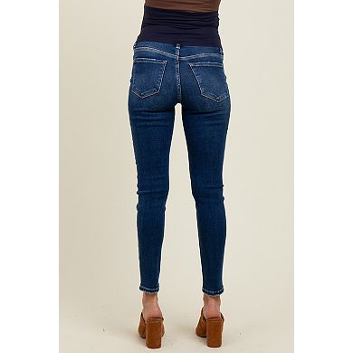 Maternity Vintage Wash Maternity Skinny Jeans