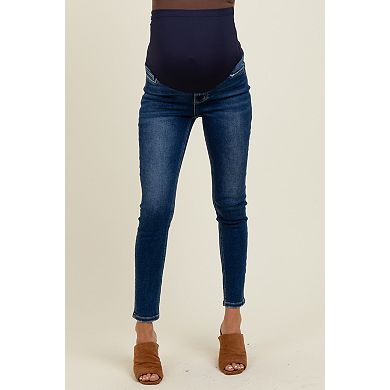 Maternity Vintage Wash Maternity Skinny Jeans