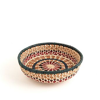 Pinwheel Pine Needle Basket