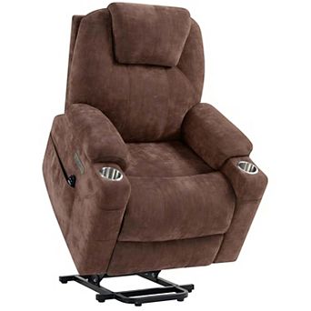 350 LBS Power Lift Recliner Chair Motion Mechanism with 8-Point Vibration Massage & Lumbar Heating