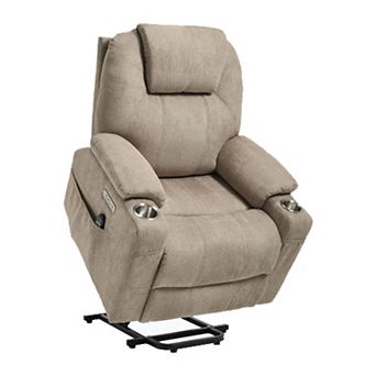 350 LBS Power Lift Recliner Chair Motion Mechanism with 8-Point Vibration Massage & Lumbar Heating