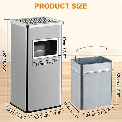20 Gallon Rectangular Garbage Bin