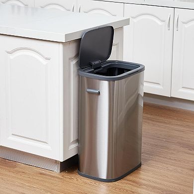 13 Gal Stainless Steel Trash Can