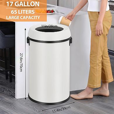 17 Gallon Swing Top Commercial Trash Can