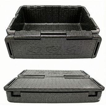 Collapsible Foam Cooler Chest X-Large - Holds 40 16oz Bottles, Iceless Insulated 24hr Cold