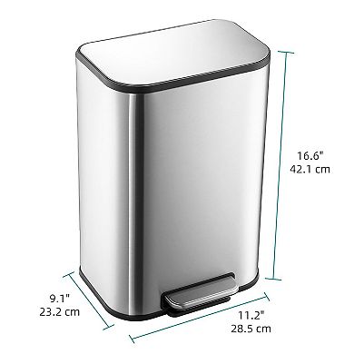 3.2 Gallon Kitchen Trash Can