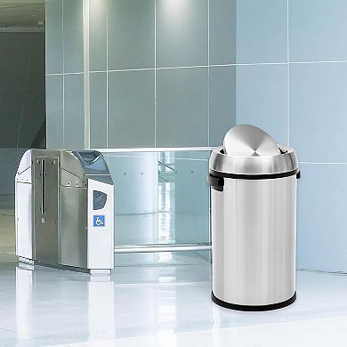 17 Gallon Stainless Steel Trash Can