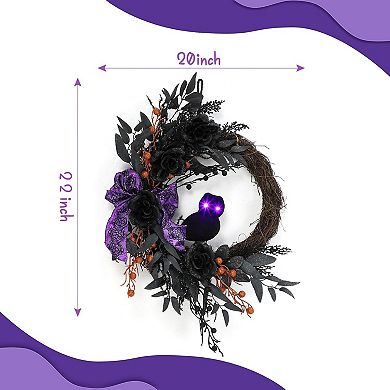 Halloween Door Wreath