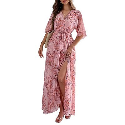 short chiffon formal dress Structured Wrap Mother of the Bride festival-1260 Color:Sage Sequin When Can You Get 2025 New Muslim Dress