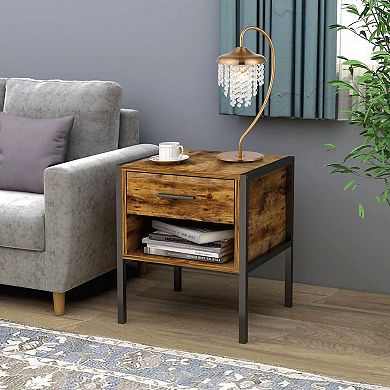 21" Modern Plating Bronze Crystal Table Lamp for Bedroom and Office