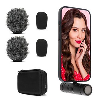 Movo DoubleMic-DI Dual Capsule Microphone for iPhone