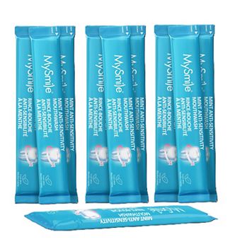 Nano-Hydroxyapatite Portable Mouthwash for Sensitive Teeth, Fluoride-Free, Alcohol-Free (30 Pack)