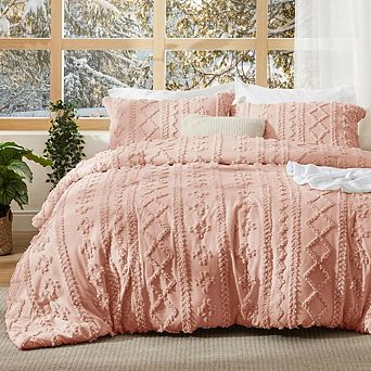 Tufted Boho Comforter Set