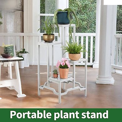 Rust-Proof Aluminum Indoor Plant Stand