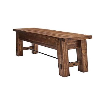 Industrial Wood Dining Bench Furniture