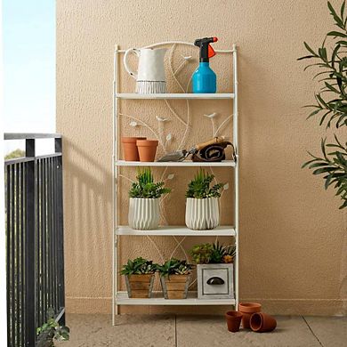 Rectangular Metal Multiple Shelf Plant Stand