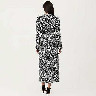 black and white paisley dress Phenom Professional Black Dress Shirt – Sleek and Sophisticated Design main image 1