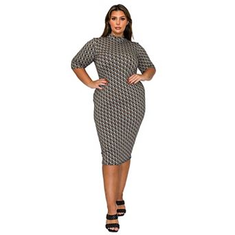 Plus Size Gallarda Midi Dress