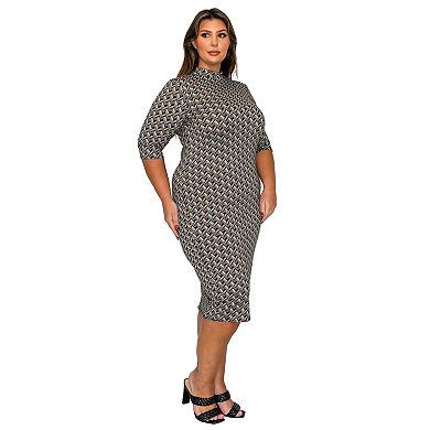 Plus Size Gallarda Midi Dress
